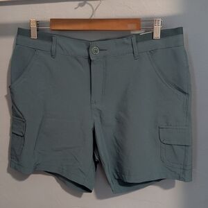 Lee Women's Teal Cargo Shorts